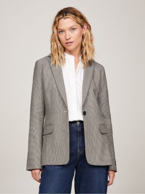 Single Breasted Tommy | Fit Blazer | White Regular Hilfiger