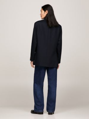 OVERSIZED SINGLE-BREASTED BLAZER - BLACK - Blazers - COS