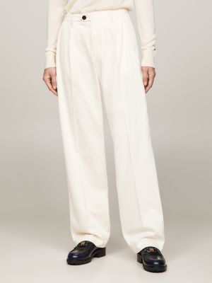 Pantalon chino à paillettes Verona Femme, KAKI