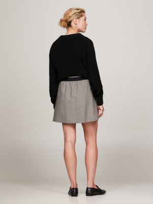 Fitted mini 2024 skirt and top