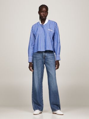 Tommy cropped deals shirt