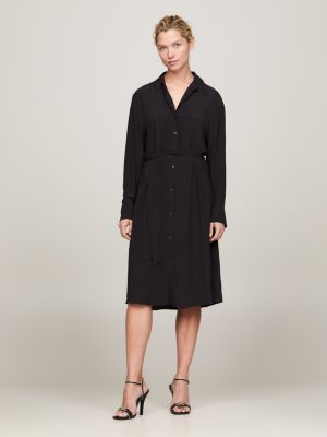 Robe blazer crois e oversize Noir Tommy Hilfiger