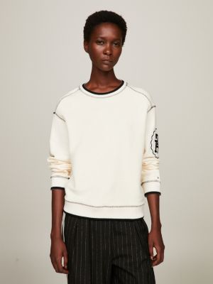 Sweatshirts Tommy Women\'s Cropped & - | SI Oversized Hilfiger®