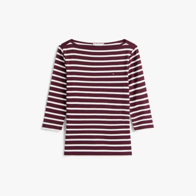 Product colour: deep burgundy/ ecru stp