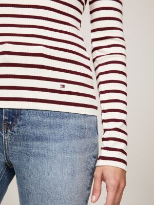 Striped tommy deals hilfiger long sleeve