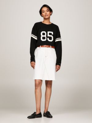 1985 Collection Varsity Long Sleeve T-Shirt | Black | Tommy Hilfiger