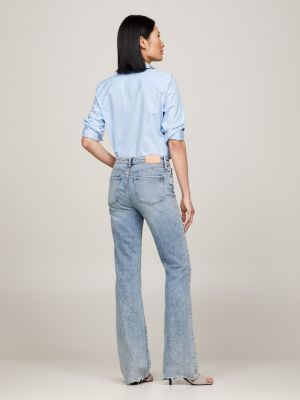 Mid Rise Bootcut Jeans, Denim