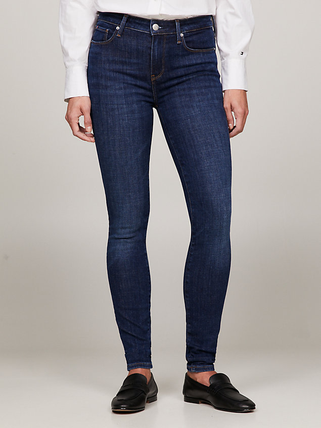 denim th flex como mid rise skinny jeans for women tommy hilfiger