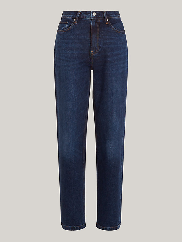 denim high rise straight relaxed jeans for women tommy hilfiger