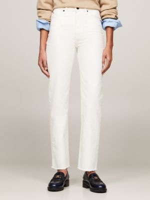 High Rise Relaxed Denim Jeans | Tommy Straight Hilfiger 