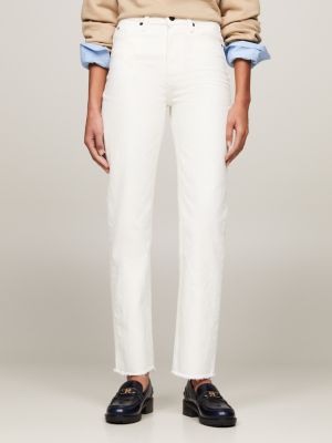 White jeans tommy hilfiger new arrivals