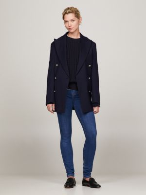 denim th flex harlem skinny jeans mit hohem bund für damen - tommy hilfiger