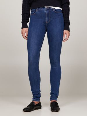 TH Flex Harlem High Rise Ultra Skinny Jeans | Denim | Tommy Hilfiger