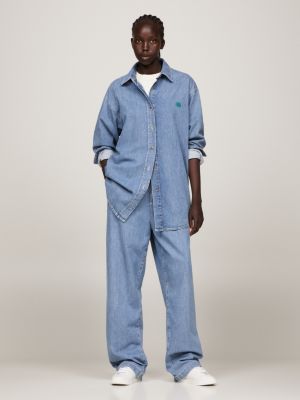 Tommy hilfiger denim overalls on sale women's