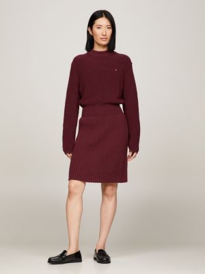 Express Body Contour Sleeveless Sweater Mini Dress sz S dress is ORANGE