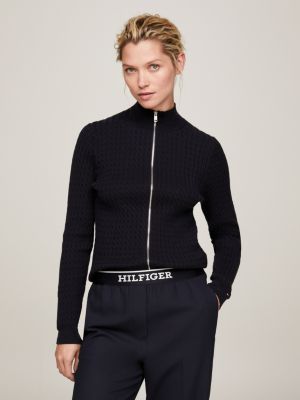 Tommy hilfiger hot sale zip cardigan