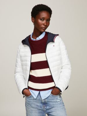 White tommy hilfiger store vest