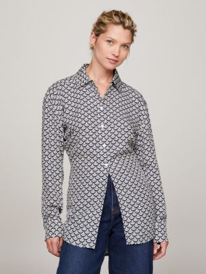 for Tommy | Women SI Hilfiger® Shirts Blue