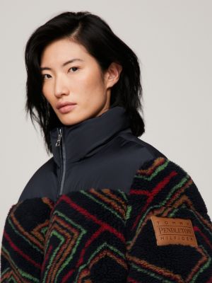 Tommy hilfiger store noemi velvet puffer