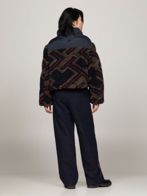 Tommy hilfiger best sale patchwork jacket