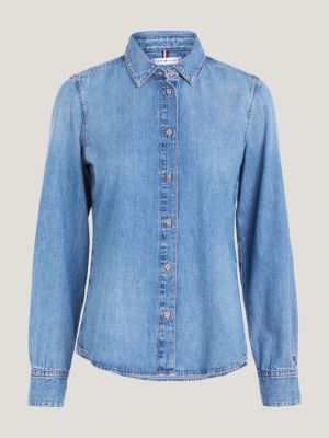 Jeans shirt dames new arrivals