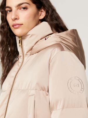 Tommy hilfiger hot sale beige coat