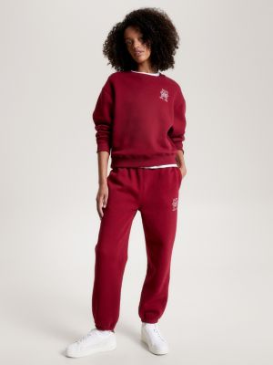 Tommy hilfiger shop red tracksuit