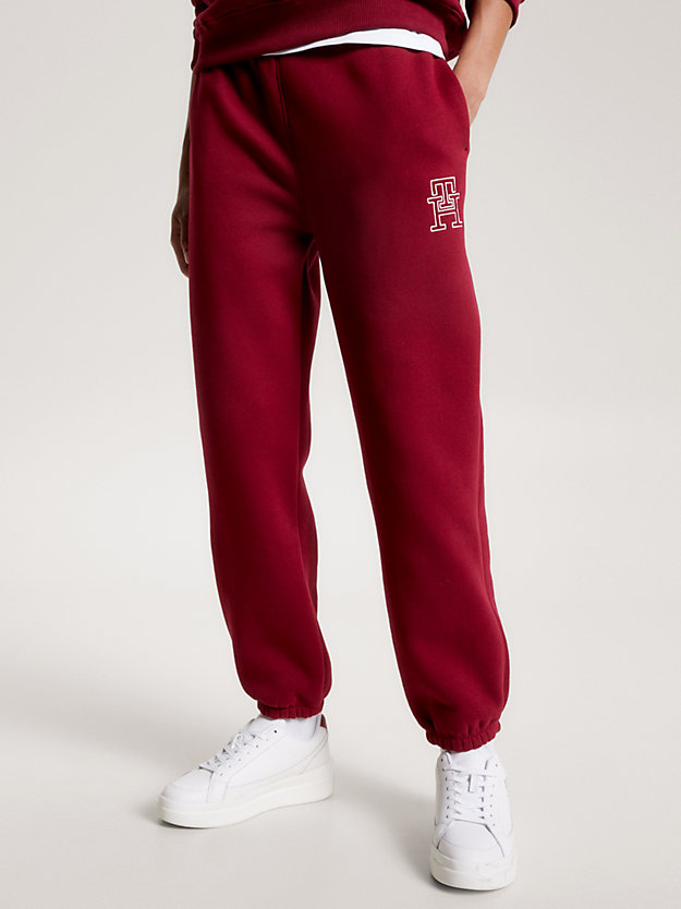 TH Monogram Modern Joggers | Red | Tommy Hilfiger