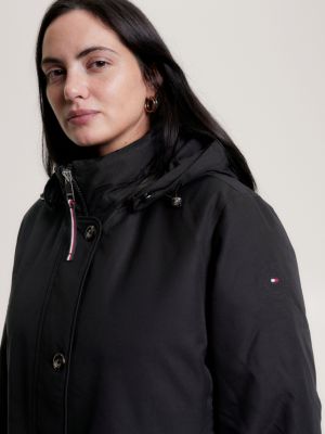 Chaquetas acolchadas Capucha Curve, Negro