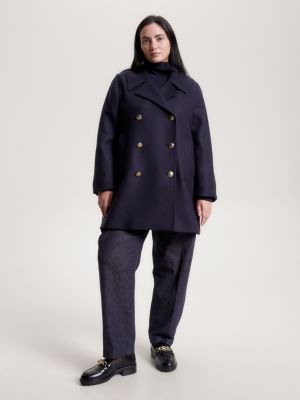 tommy hilfiger pea coat womens