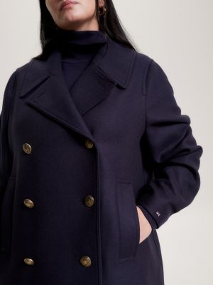 Tommy hilfiger peacoat on sale women's