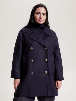 Tommy hilfiger belle 2024 classic wool coat