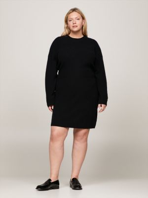 Black womens jumper sales dress