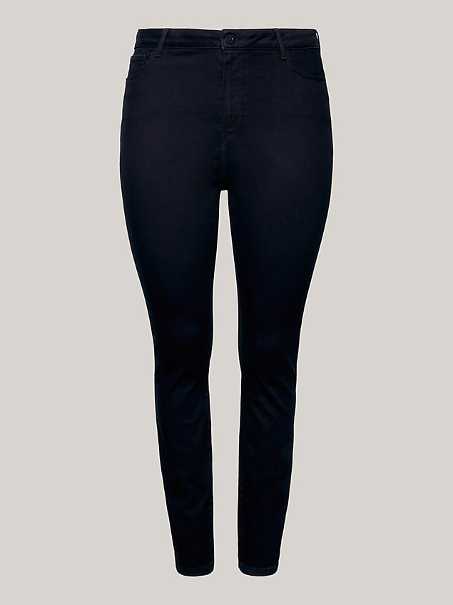 denim curve harlem high rise th flex skinny jeans for women tommy hilfiger