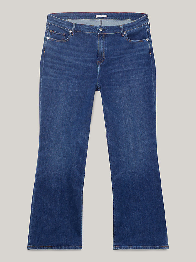denim curve mid rise bootcut jeans for women tommy hilfiger