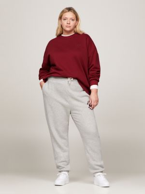 Monogram Logo Relaxed Crewneck Sweatshirt + Sweatpants