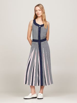 Tommy hilfiger fit and best sale flare dresses