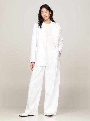 Pantalon bootcut blanc femme hotsell