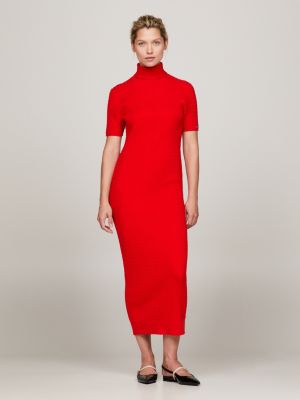 Red Dresses for Women | Tommy Hilfiger® SI