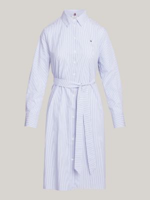 Robe chemise rayée online tommy hilfiger