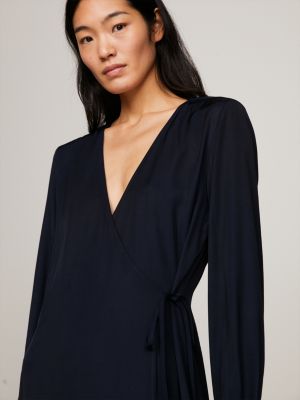 Tommy hilfiger core store signature wrap dress