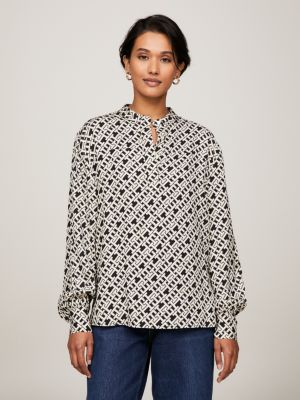 Women s Blouses Work Blouses Tommy Hilfiger UK