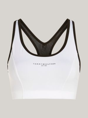 Tommy hilfiger women's essential logo mid intensity bra