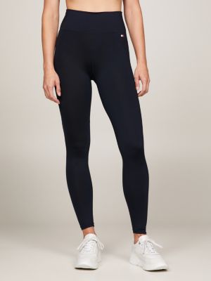 Tommy Hilfiger Sport logo leggings in black camo - part of a set