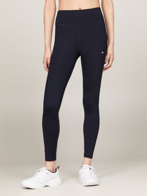 Tommy Hilfiger Sport High Rise Compression Color Block Leggings With Back  Pocket, Pants, Clothing & Accessories