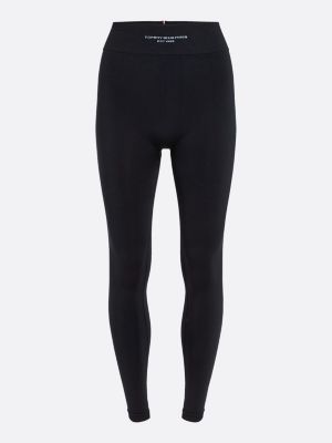 Sport Signature lange nahtlose Leggings, Blau