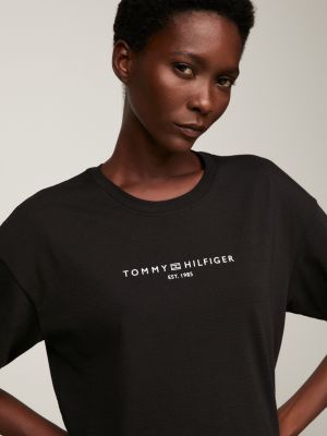 Tommy Hilfiger t shirt donna sport essential relaxed con logo