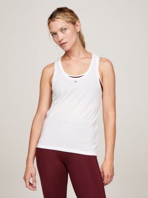 Essential Sporty Tank Top - White