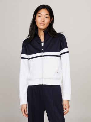 Tommy hilfiger track clearance jacket women's