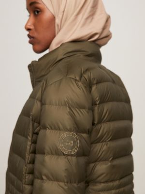 Tommy hilfiger store khaki puffer jacket